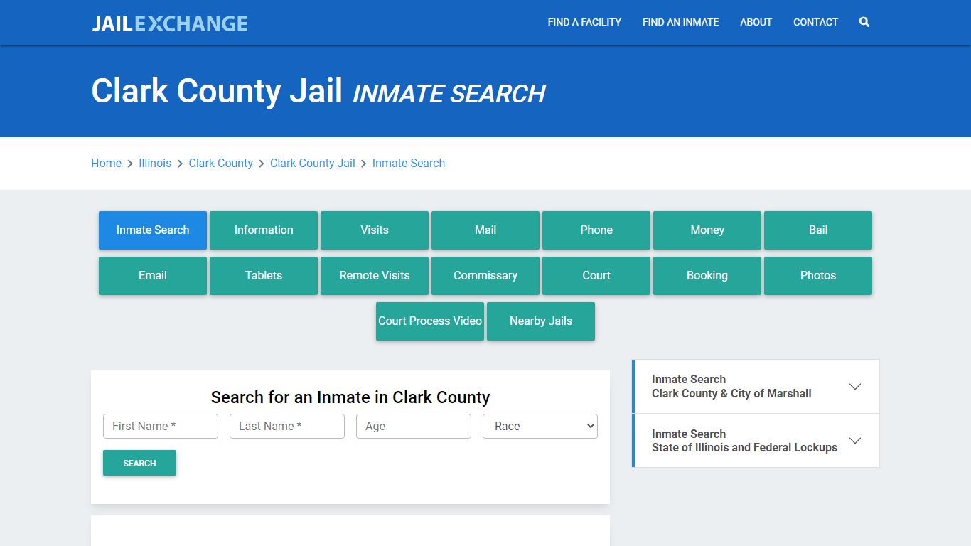 Clark County Jail, IL Inmate Search: Roster & Mugshots